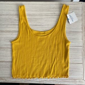 Yellow tank